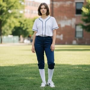 NWOT Russell Athletic Women's Low Rise Knicker Softball Pants, Large